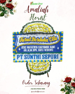 Papan Bunga Duka di Limba U I