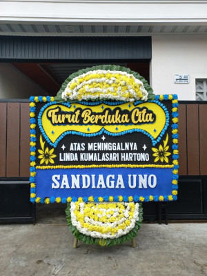 Papan Bunga Duka di Limba U I